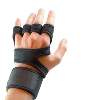Open Back Gloves with Breathable Fingerless Design