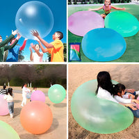 Interactive Light Up Bubble Ball Toy for Kids and Outdoor Play