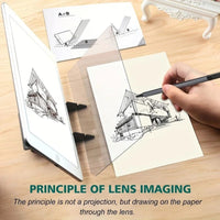 Transparent Sketch Tracing Pad with Light-Guided Projection for Drawing Accuracy