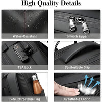 Backpack with Internal Compression System and Structured Design