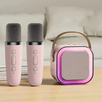 Wireless Karaoke Machine with Bluetooth Speaker and Microphone Input