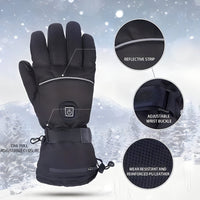 Rechargeable Electric Heated Gloves for Winter