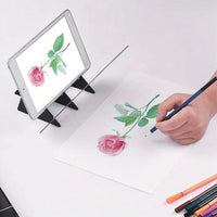 Transparent Sketch Tracing Pad with Light-Guided Projection for Drawing Accuracy