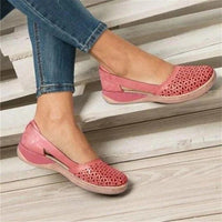 Casual Flats with Wide Toe Box and Built In Arch Support for Women