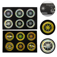 EMF Shielding Stickers for Cell Phones, Tablets and Laptops, 6-Pack