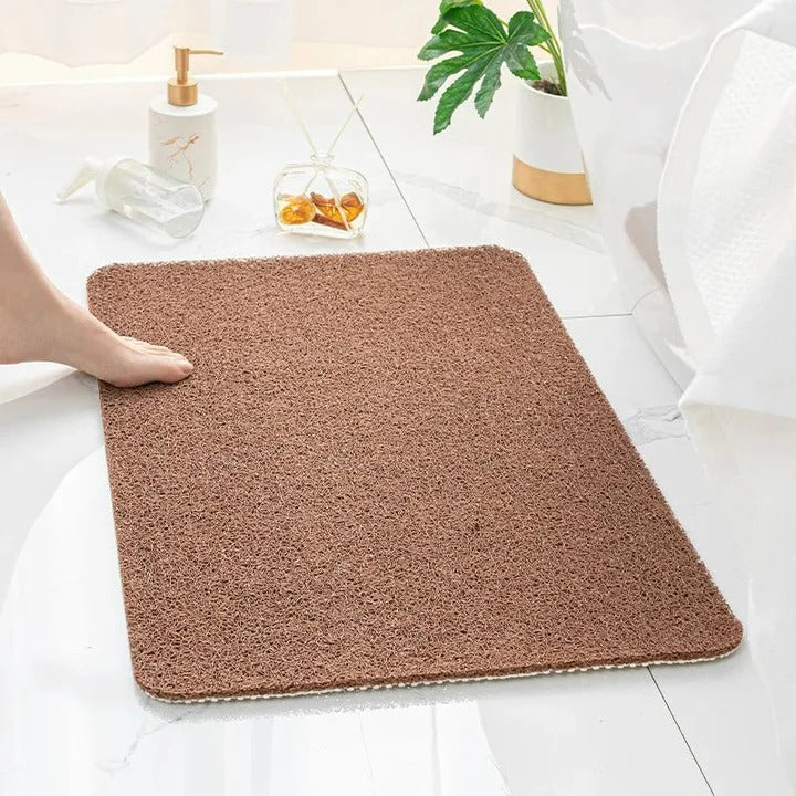 Non Slip Shower Mat with Suction Cup Base for Bathtubs and Shower Floors