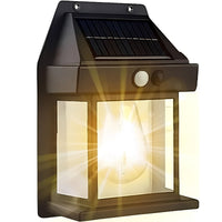 Solar Powered Outdoor LED Security Light with Motion Sensor Detection
