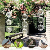 Reflective Bird Deterrent Spinner for Outdoor Use