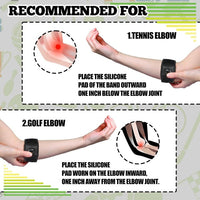 Adjustable Elbow Support Brace with Dial Compression Knob