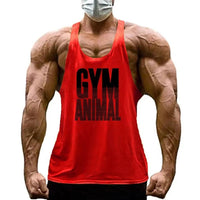 Athletic Cotton Stringer Vest with Slim Muscle Cut for Men