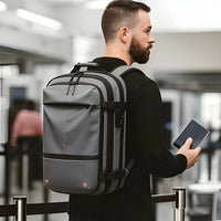 Backpack with Internal Compression System and Structured Design