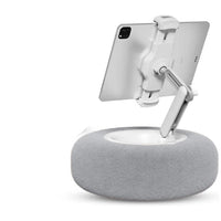 Plush Pillow Phone Holder with Snack Bowl Attachment