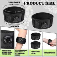 Adjustable Elbow Support Brace with Dial Compression Knob