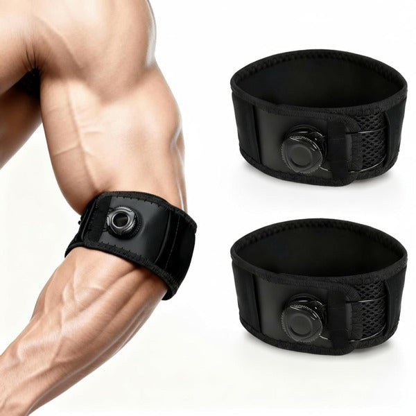 Adjustable Elbow Support Brace with Dial Compression Knob