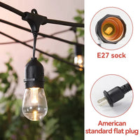 Bright LED Waterproof Outdoor String Lights Garden Decoration