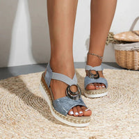 Womens Orthopedic Wedge Sandals with Arch Support and Breathable Design