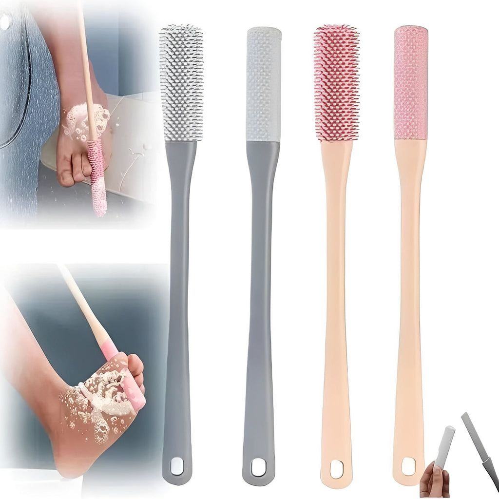 Long Handle Toe Cleaning Brush, 2 Piece Set
