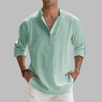 Lightweight Linen Casual Shirt Summer Wear for Men