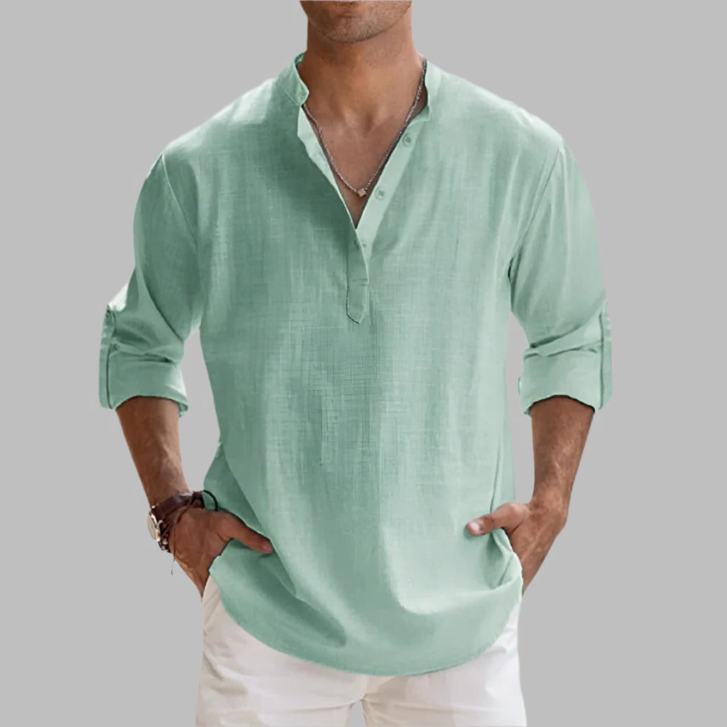 Lightweight Linen Casual Shirt Summer Wear for Men