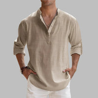 Lightweight Linen Casual Shirt Summer Wear for Men