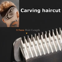Cordless Hair Cutting Set with Adjustable Clipper and Outliner