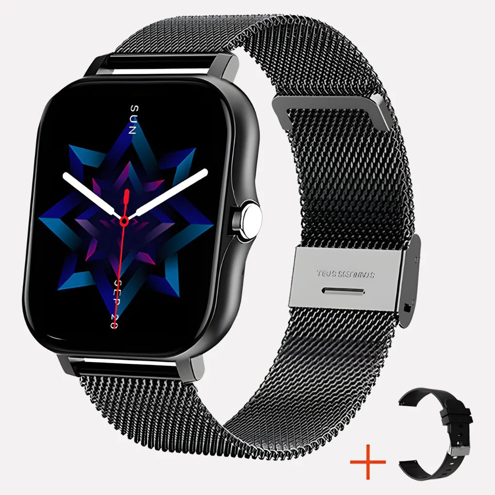GPS Enabled Smart Watch with Emergency Fall Alert for Everyday Use