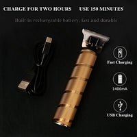 Cordless Hair Cutting Set with Adjustable Clipper and Outliner
