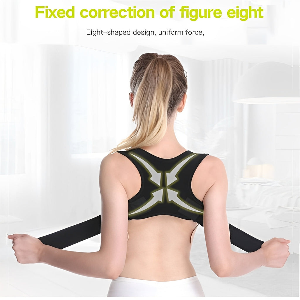 Adjustable Posture Support Brace for Shoulders and Upper Back