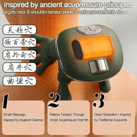 Wireless Electric Kneading Massage Shawl for Neck, Shoulder and Back