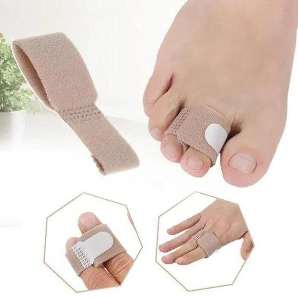 Gel Toe Knuckle Cushion Pad with Straightening Loop Design