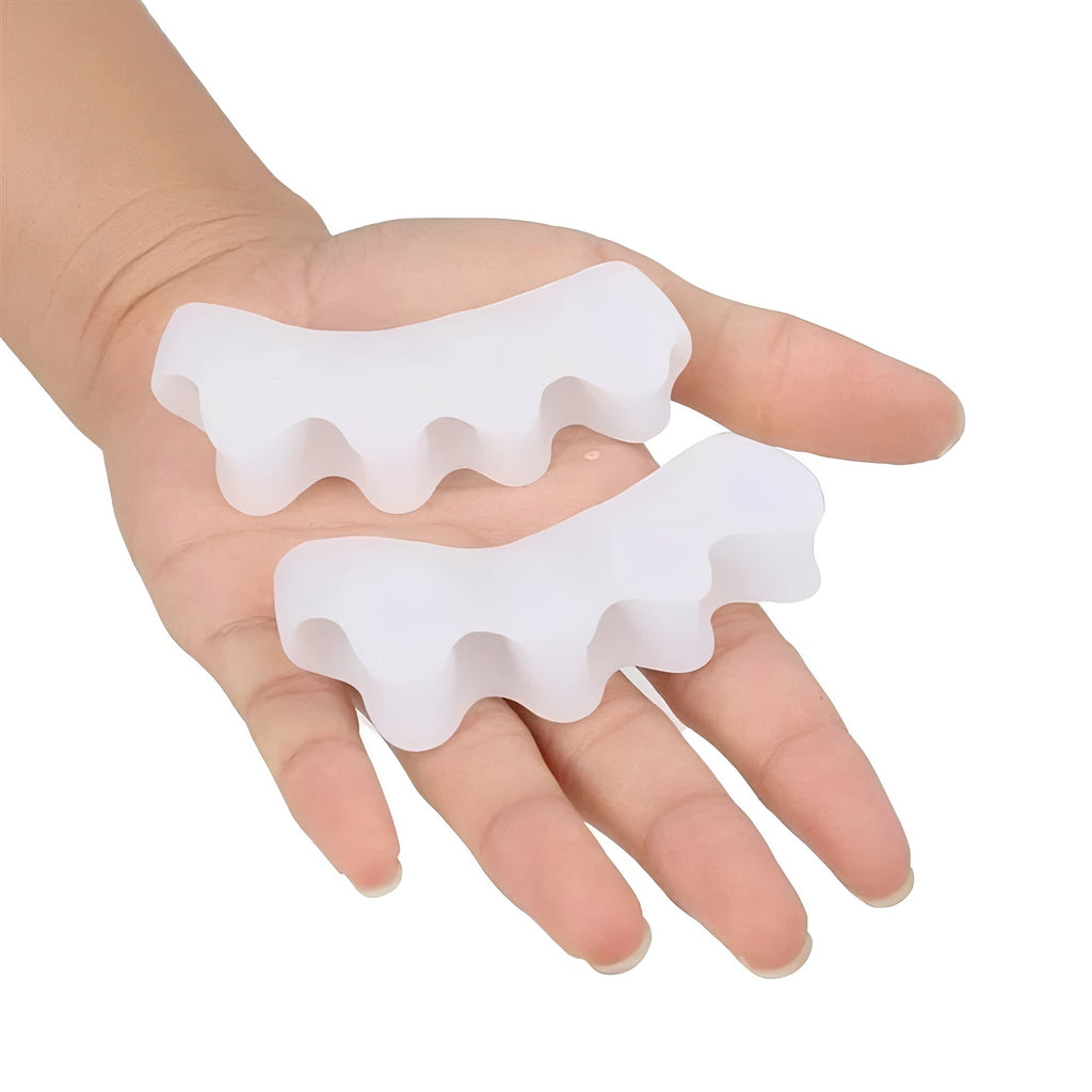 Silicone Toe Spacer Bands for Alignment Support, 1 Pair