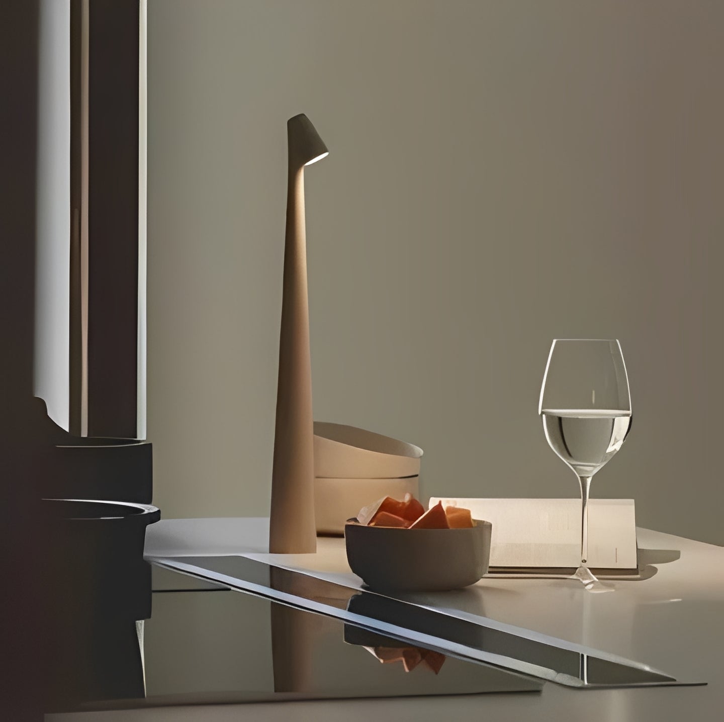 Rechargeable LED Desk Lamp with Tap Control