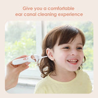 Rechargeable Ear Wax Support Cleaner with Low Noise Motor and Soft Silicone Tips