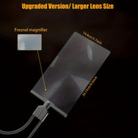 Adjustable Neck Magnifier for Reading Books and Crafting