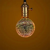 E27 Firework Starburst LED Bulb with Vintage Edison Filament Design for Home Lighting
