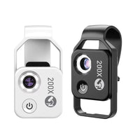 Clip On Mobile Phone Microscope Lens with 200x Zoom Capability