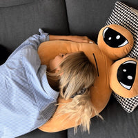Soft Emoji Plush Pillow for Bedroom Decor