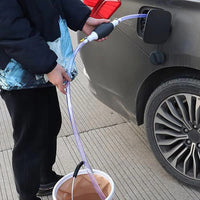 Portable Hand Operated Liquid Transfer Pump for Fluid Suction