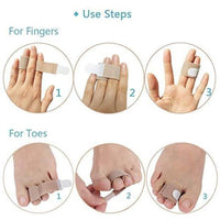 Gel Toe Knuckle Cushion Pad with Straightening Loop Design