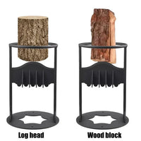 Manual Firewood Kindling Splitter with Fixed Wedge
