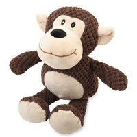 Stuffed Octopus Dog Toy with Squeaker and Crinkle Material for Chewing