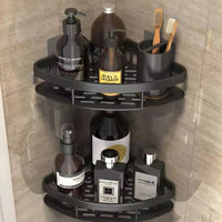 Curved Shower Caddy for Bathroom Corner Storage