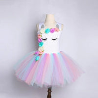 Rainbow Unicorn Tutu and Pastel Princess Gown