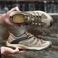 Waterproof Trail Walking Shoes with Anti Slip Outsole and Ankle Support for Women