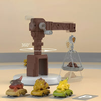 2-in-1 Dual Dinosaur Truck Toy