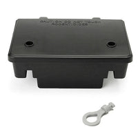 Reusable Rodent Bait Station Trap with Locking Lid and Removable Tray Design