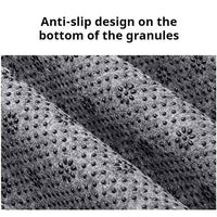 Ergonomic Floor Seat Cushion with Curved Back Support and Washable Cover and Grip Base