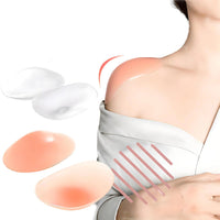 Breathable Shoulder Pads for Women with Non Slip Silicone Grip
