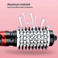 Rotating Hot Air Brush for Hair Drying and Styling