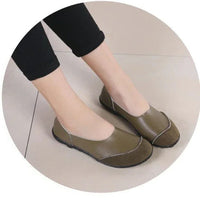 Ladies Broad Width Suede Moccasin Loafers with Soft Cushioned Insole